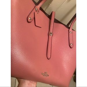 Coach Market Tote - Glitter Rose Pink - Large